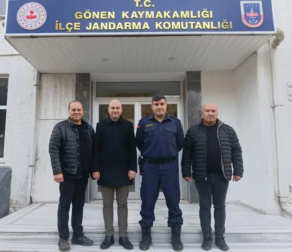 Gönen İlçe Jandarma Komutanlığı Ziyareti